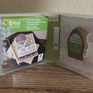 Cricut Anna's Fancy Lettering - Green and Brown